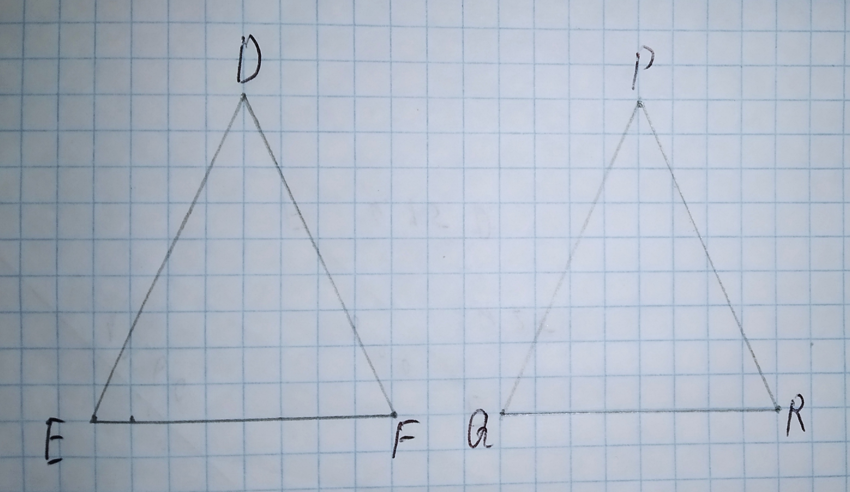 Does congruence of triangles have the reflexive property